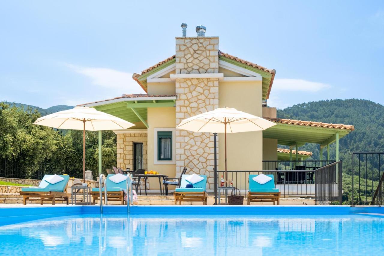 Endless Blue Villa Lefkada Каламіци Екстер'єр фото